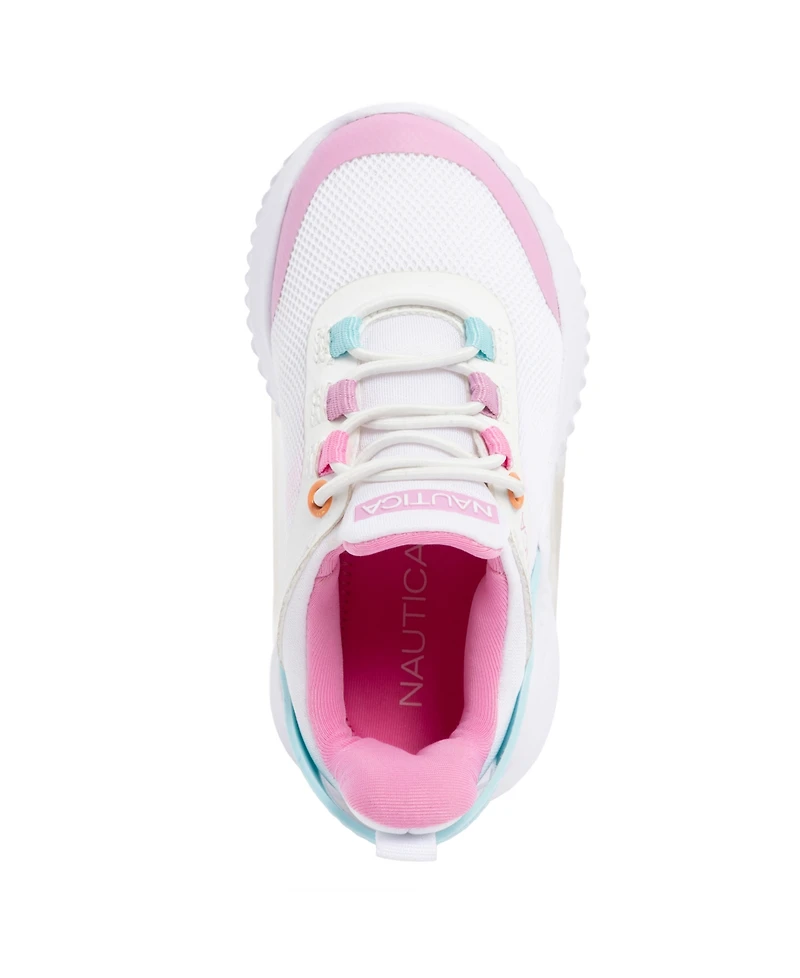 Nautica Toddler Girls 5T-10T Sibilla Athletic Slip-On Sneakers