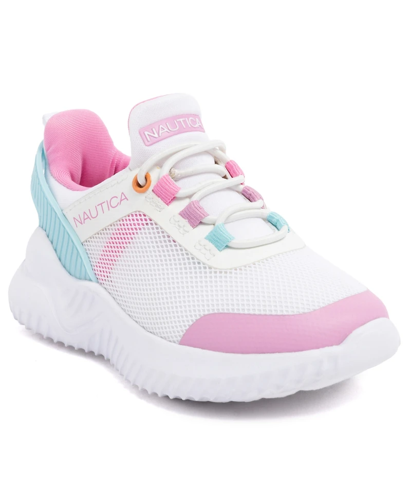 Nautica Toddler Girls 5T-10T Sibilla Athletic Slip-On Sneakers