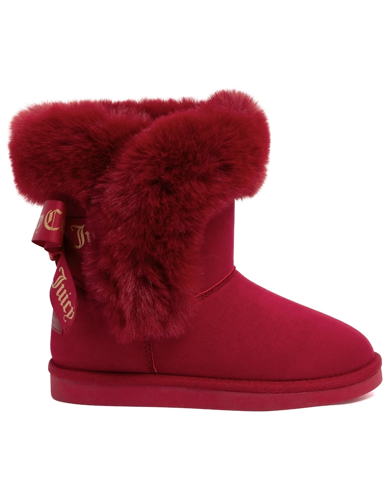 Juicy Couture Girls 1-13 King Cold Weather Slip-On Boots