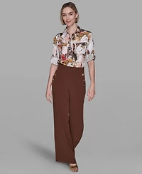 Karl Lagerfeld Paris Women's Print Top