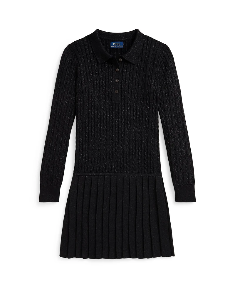 Polo Ralph Lauren Girls 7-16 Long Sleeves Sweater Dress