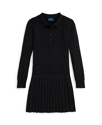 Polo Ralph Lauren Girls 7-16 Long Sleeves Sweater Dress