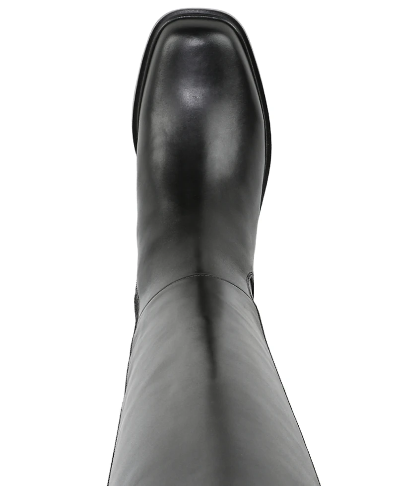 Franco Sarto Women's Gisella Wide Calf Round Toe Zip Tall Boots