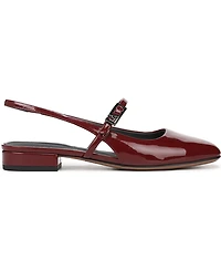 Franco Sarto Women's Destin Square Toe Mary Jane Slingback Flats