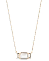 Lauren Ralph Lauren Glass Stone Pendant Necklace