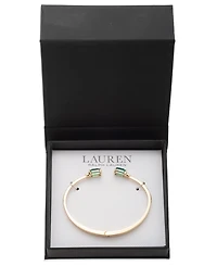 Lauren Ralph Crystal Stone Cuff Bracelet