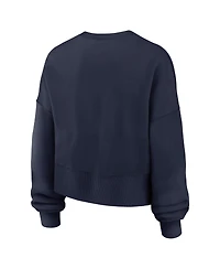 Nike Women'sNavy Arizona Wildcats Oversized Phoenix Arch Pullover Sweatshirt