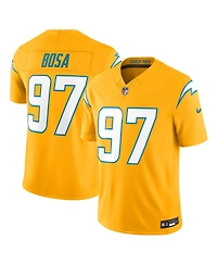 Nike Men's Joey Bosa Gold Los Angeles Chargers Alternate Charger Power Vapor F.u.s.e. Limited Jersey