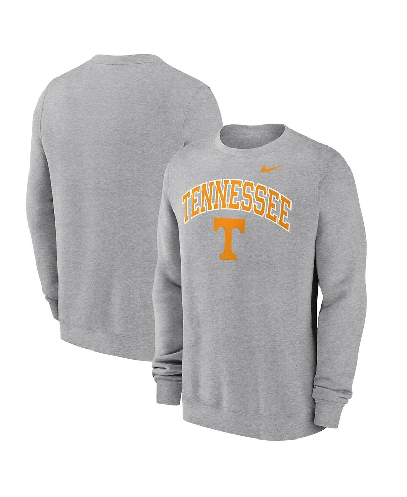 Nike Men's Gray Tennessee Volunteers Arch Pullover Sweatshirt