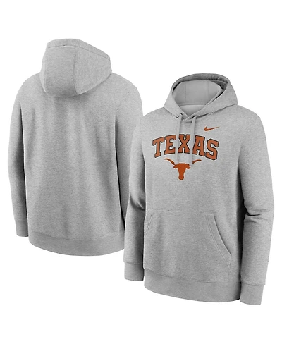 Nike Men's Texas Longhorns Club Fleece Arch Pullover Hoodie