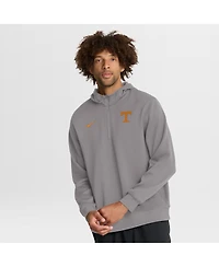 Nike Men's Gray Tennessee Volunteers 2025 Coaches Premium Dri-fit Quarter-Zip Hoodie