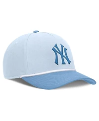 Nike Men's Light Blue New York Yankees Rise Dri-Fit Adjustable Hat