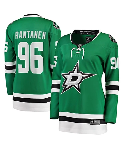 Fanatics WoFanatics Men'sMikko Rantanen Kelly Green Dallas Stars Home Breakaway Player Jersey