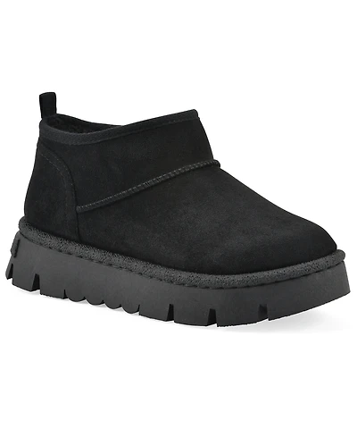 White Mountain Women's Toree Faux Fur Booties