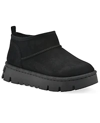 White Mountain Women's Toree Faux Fur Booties