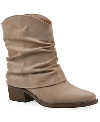 White Mountain Women's Alden Mid Calf Western Booties