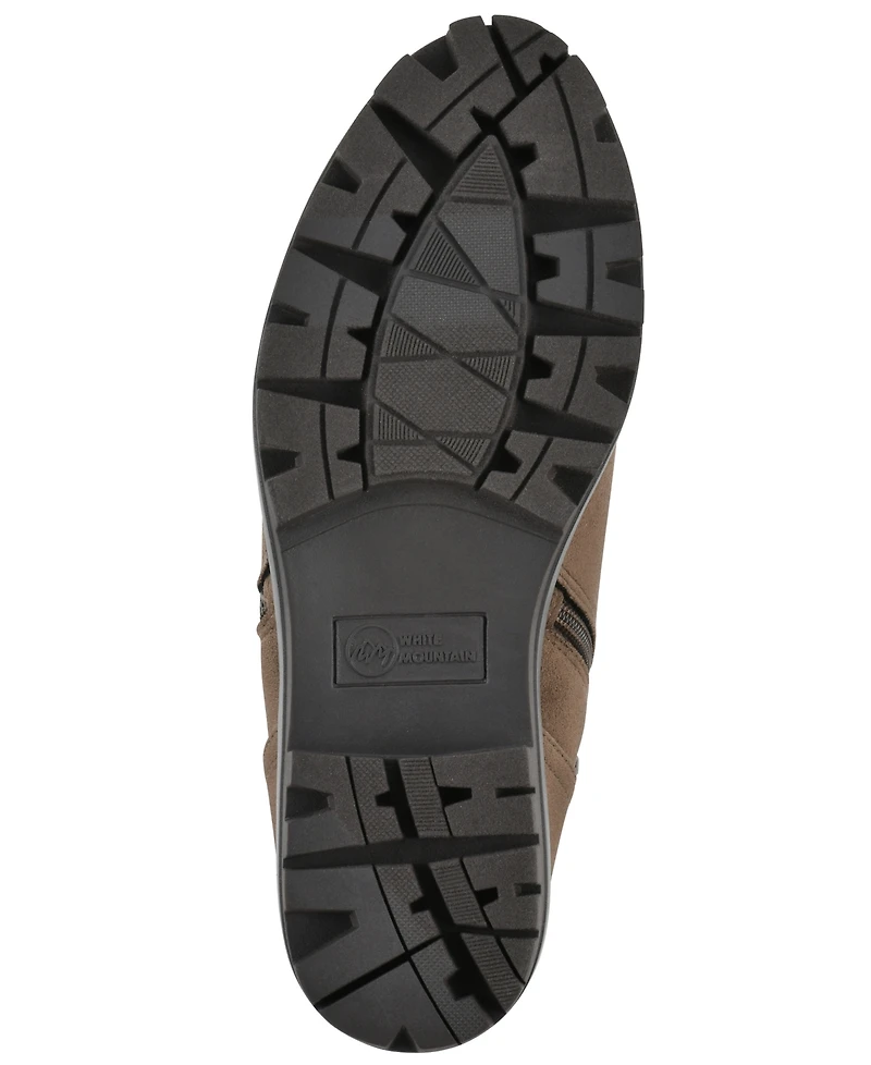 White Mountain Women's Tahj Lug Sole Booties