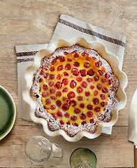 Emile Henry Ceramic 10.4" Ruffled Pie Dish