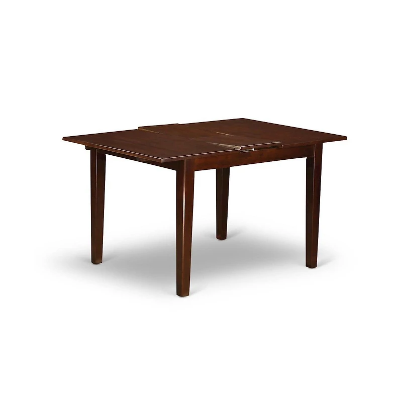 East West Furniture 5 Pc dinette set-small Dining Tables and 4 Kitchen Dining Chairs