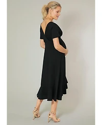 Tiffany Rose Maternity Waterfall Midi Dress