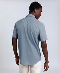 Kenneth Cole Men's Performance Sport Short Sleeve Shirt