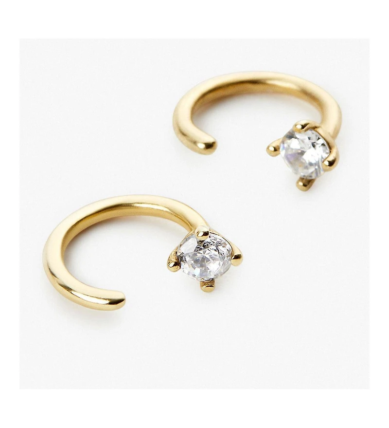 Ana Luisa - Cz Hoop Earrings - Cassie