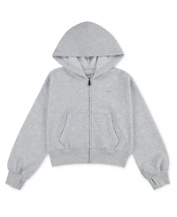 abercrombie kids Girls Essential Full-Zip Hooded Sweatshirt