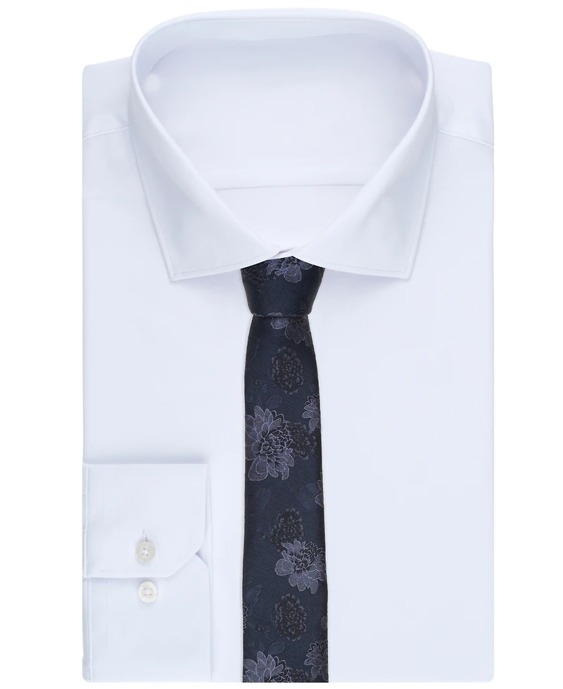 Bar Iii Men's Pemberton Floral Print Tie, Macy's Exclusive