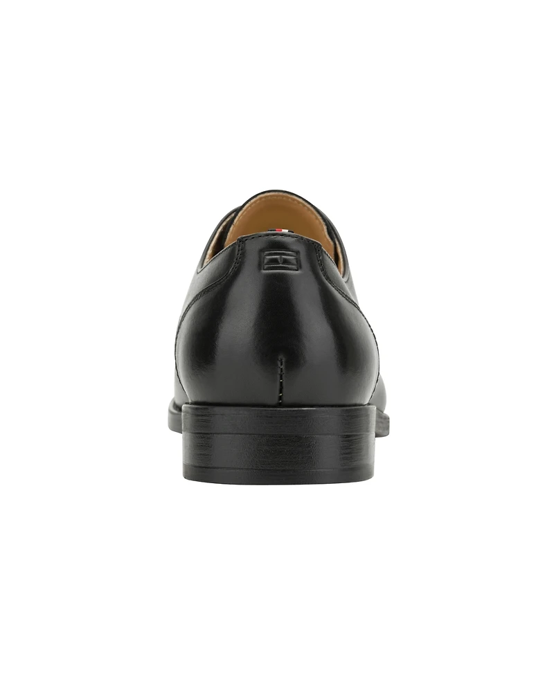 Tommy Hilfiger Men's Creagan Leather Derby Dress Shoes