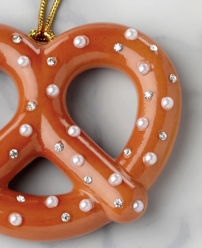 Kate Spade Be Jolly Pretzel Ornament