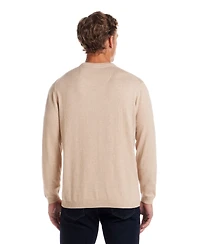 Weatherproof Vintage Men's Cotton Cashmere Holiday V-Neck Sweater