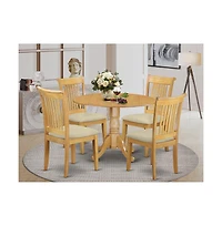 East West Furniture Dining Room Set Oak