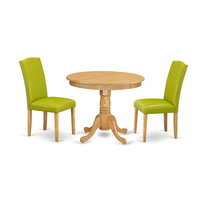 East West Furniture Dining Room Set Oak