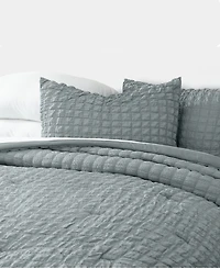 Ienjoy Home Textured Seersucker Box 3-Pc. Comforter Set, Full/Queen