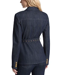 Michael Kors Women's Utility Denim Blazer