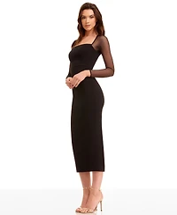 Dress the Population Women's Maxine Long Sleeve Dress