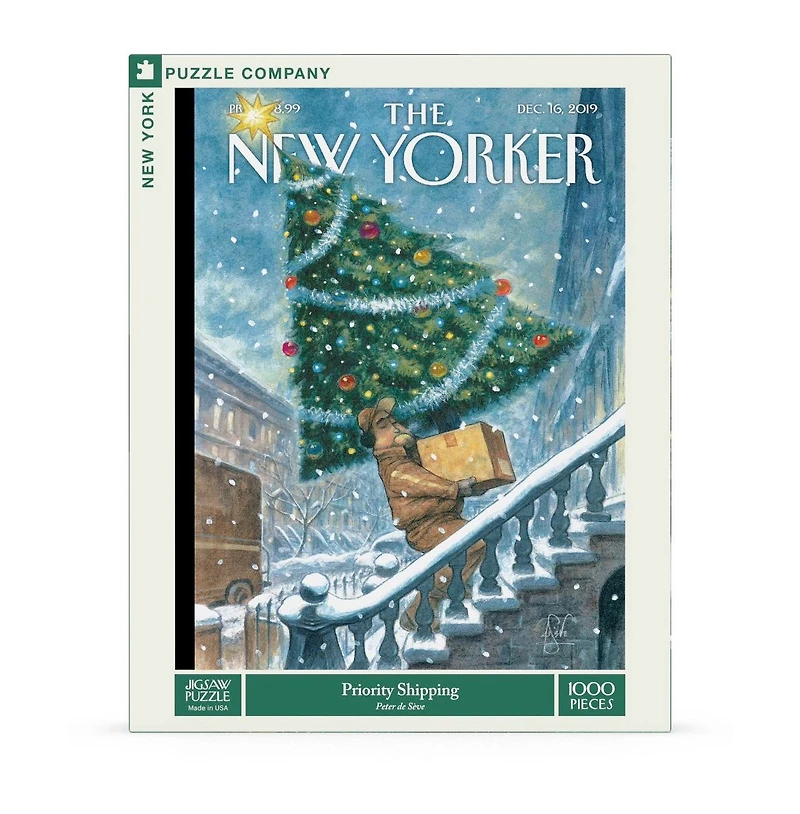 New York Puzzle Company Priority Shipping 1000 Piece Puzzle