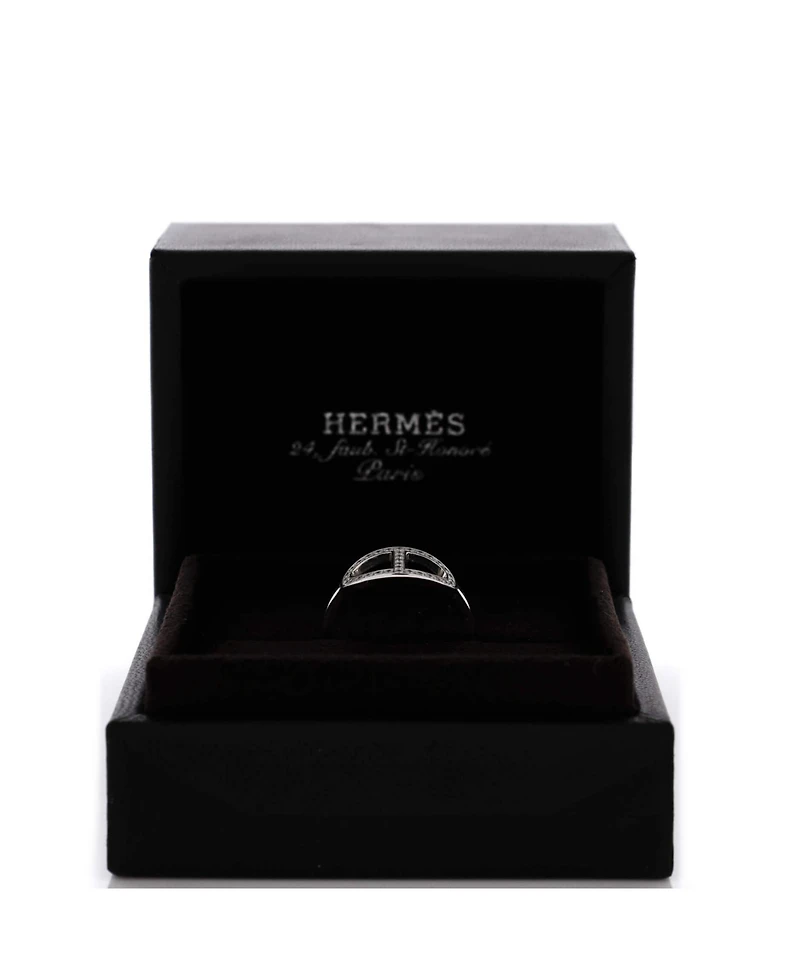 Pre-Owned HERMES Chaine d'Ancre Contour Ring