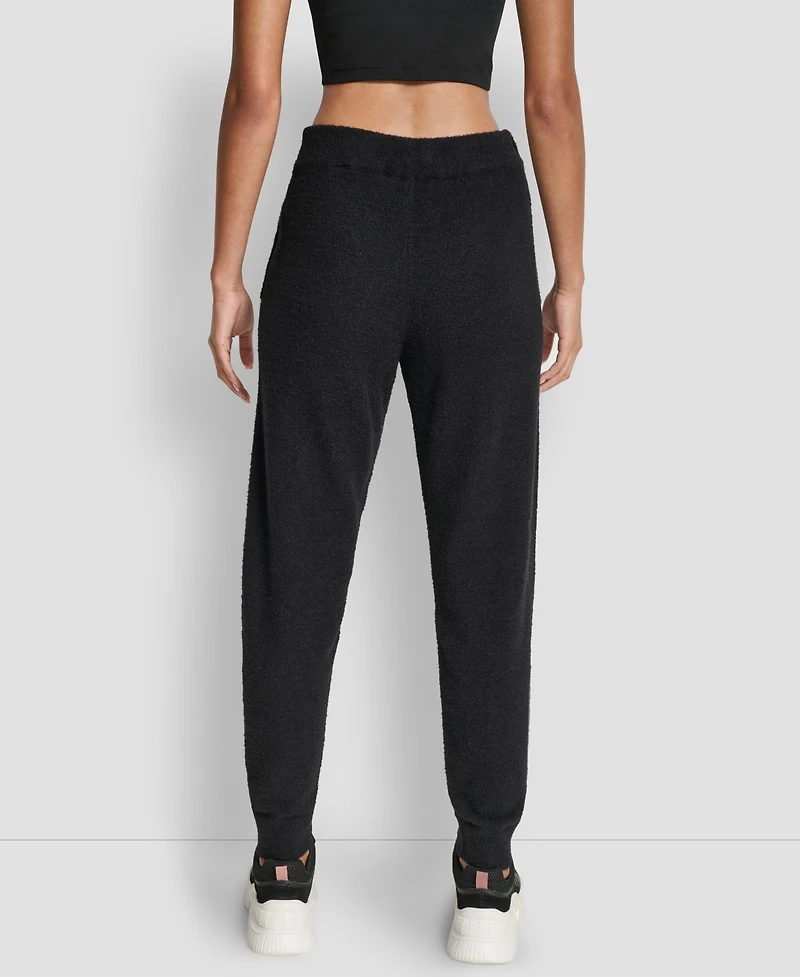 Dkny Women's Feather Yarn Tonal Jogger
