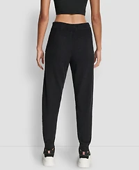 Dkny Women's Feather Yarn Tonal Jogger