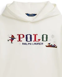 Polo Ralph Lauren Girls 7-16 Logo Embroidered Long Sleeve Hoodie