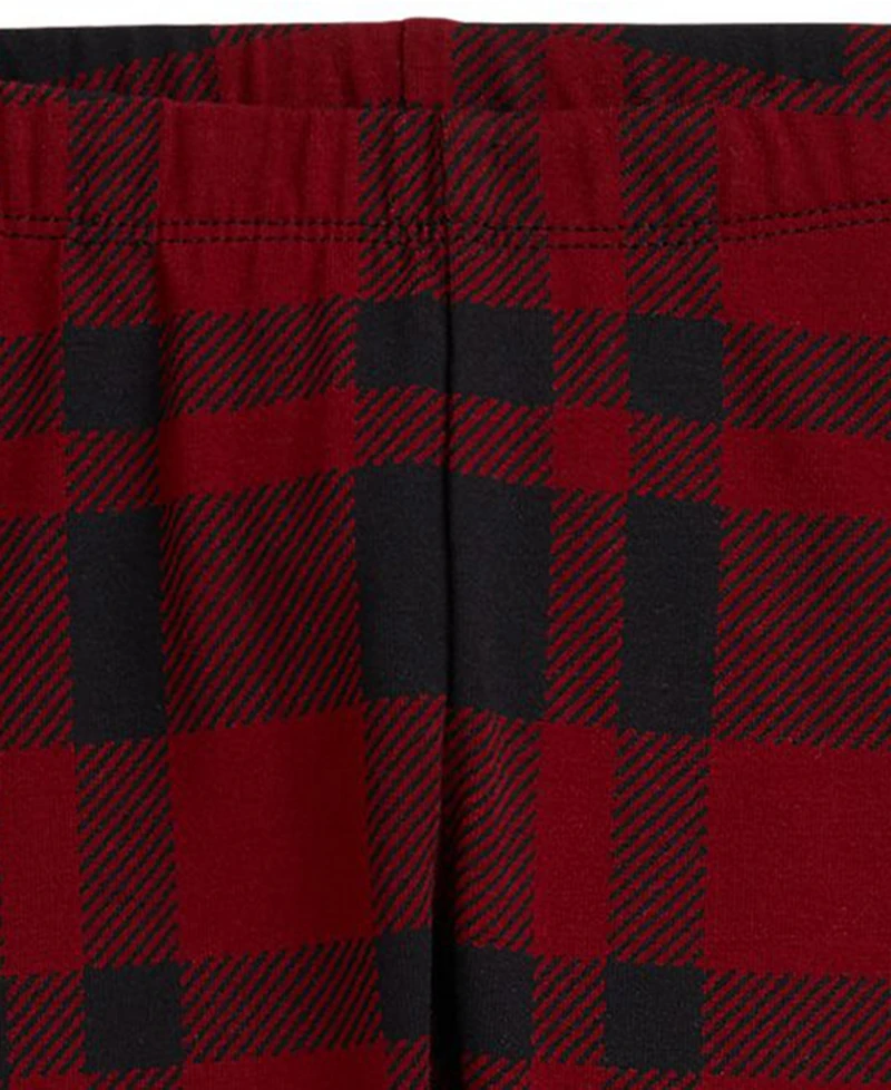 Polo Ralph Lauren Girls 2T-6X Elastic Plaid Leggings