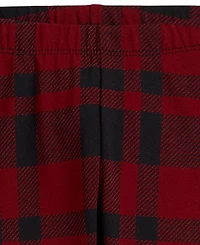 Polo Ralph Lauren Girls 2T-6X Elastic Plaid Leggings