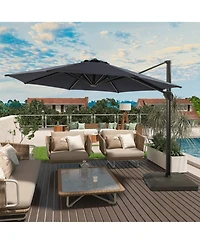 Casainc 11 Ft Umbrella for Outdoor Patio without Base