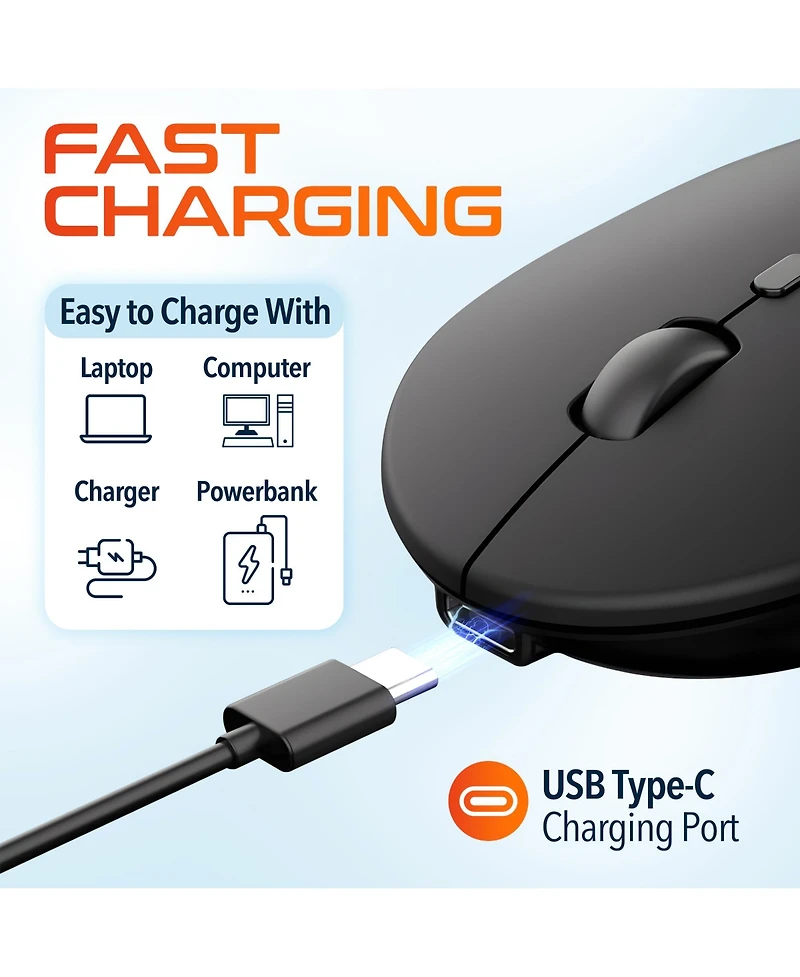 Delton S16 Wireless Mouse, Quiet, Adjustable Dpi (DMS16-wr)