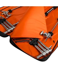 Matthews 40" C+ Stand with Turtle Base, Grip Head and Arm, Chrome, 2-Pack, Bundle with Slinger L7 BigBag 2 Durable Case