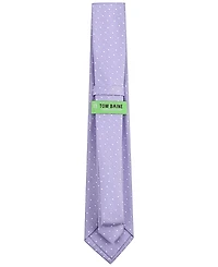 Tom Baine Men's Classic Pin Grid Pattern Tie