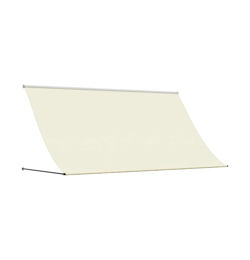 vidaXL Retractable Awning Cream