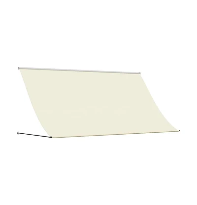vidaXL Retractable Awning Cream