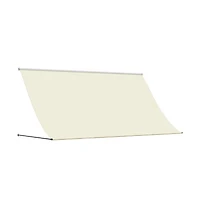 vidaXL Retractable Awning Cream